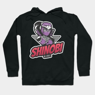 Purple Ninja Girl Hoodie